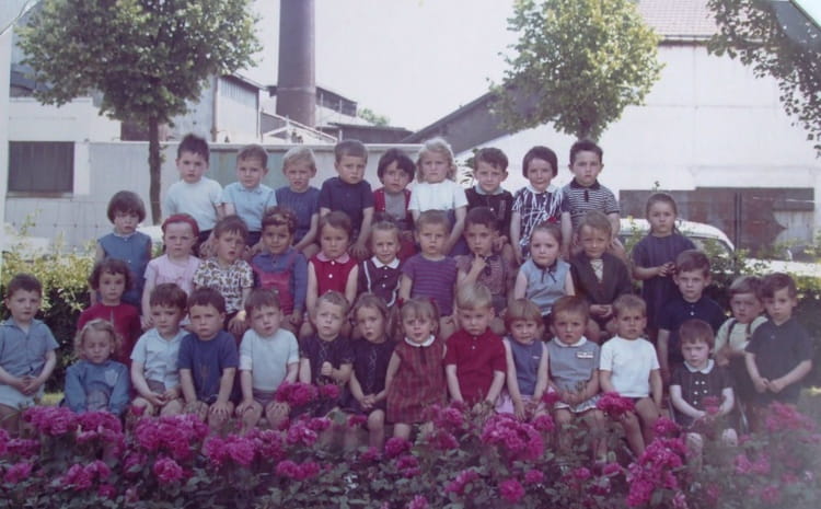 Photo de classe 1ère année maternelle de 1965, ECOLE GUSTAVE ROCH ...