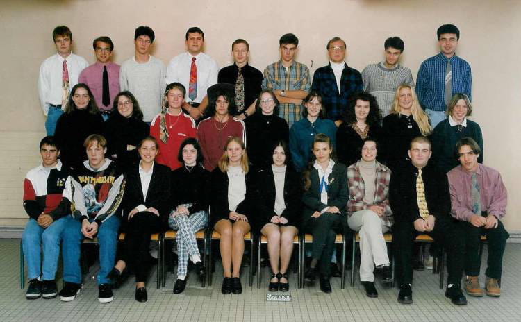 Photo de classe BTS IG 1 de 1997, Bts Informatique De Gestion (R ...