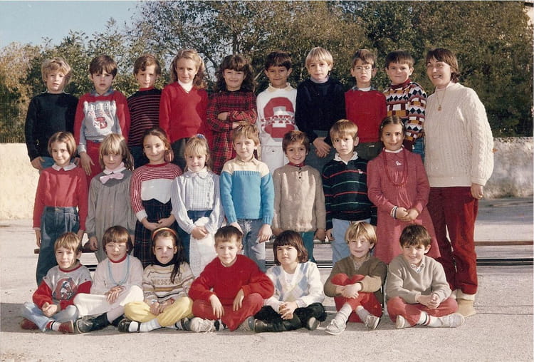 Photo de classe CP de 1985, ECOLE SAINT BARNABE Copains d'avant