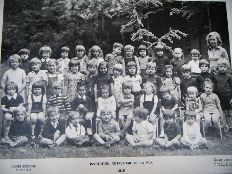 Photo de classe 19721973 de 1972, ECOLE NOTRE DAME DE LA PAIX