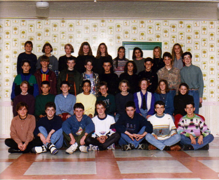 Photo de classe Seconde générale de 1993, Lycée Michel Anguier ...