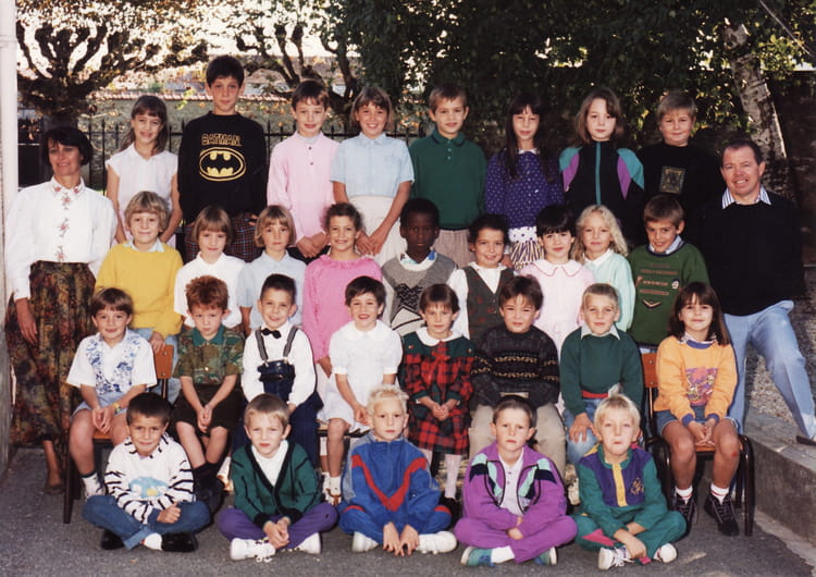 Photo de classe Ecole de 1990, Ecole Bannost (Bannost Villegagnon