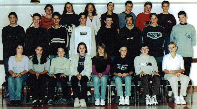 Photo de classe 1èreS de 2001, Lycée Michel Anguier - Copains d'avant
