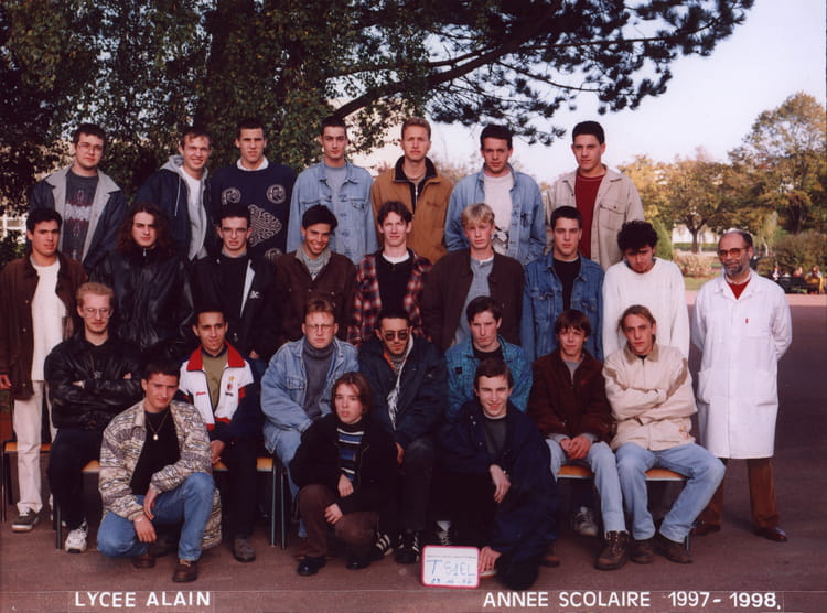 Photo de classe BTS 1 Electrotechnique de 1997, Lycée Alain - Copains d ...