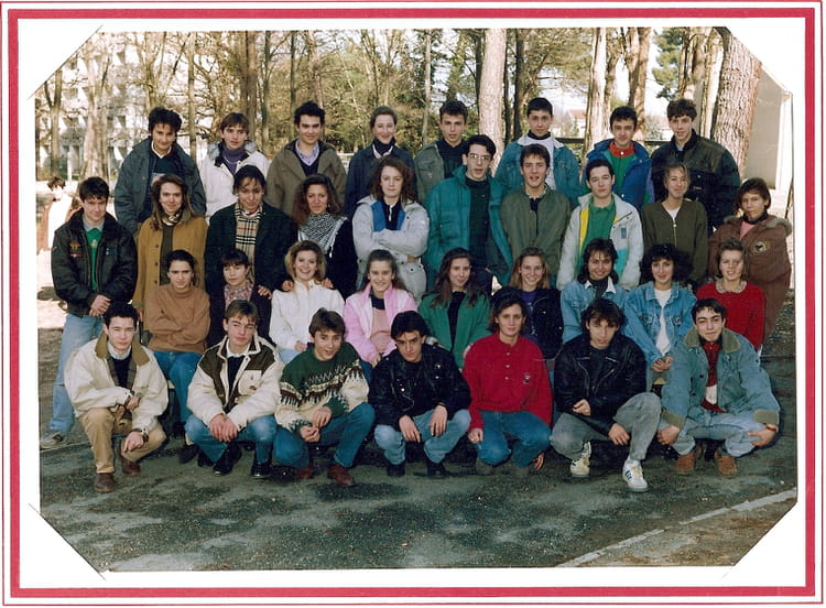 Photo de classe 2nde de 1991, Lycée Jean Moulin - Copains d'avant