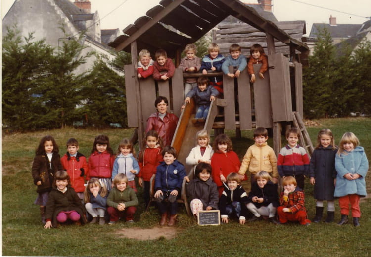 Cinéma Jean Renoir La Penne Sur Huveaune Photo de classe MS de 1983, Ecole Maternelle Publique Jacques Prévert