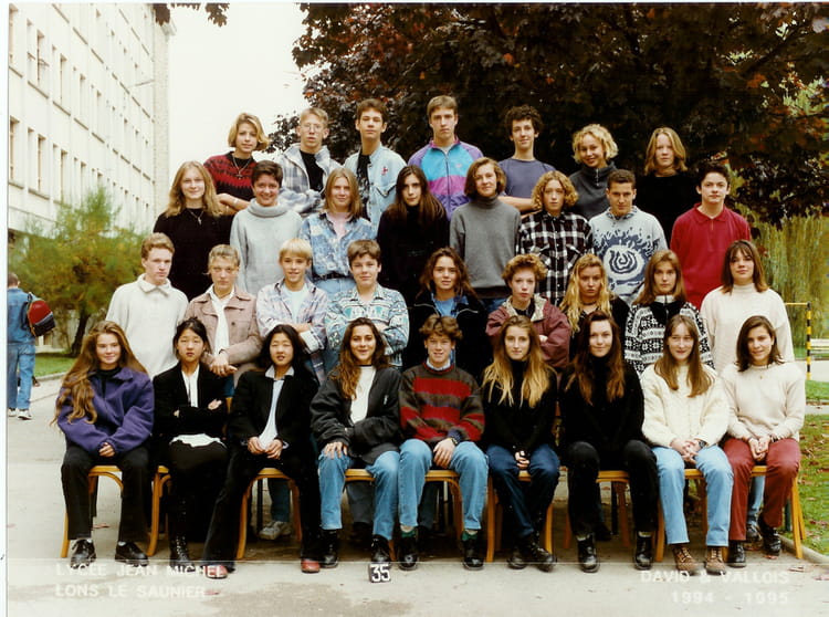 Photo de classe 2° de 1994, Lycée Jean Michel - Copains d'avant
