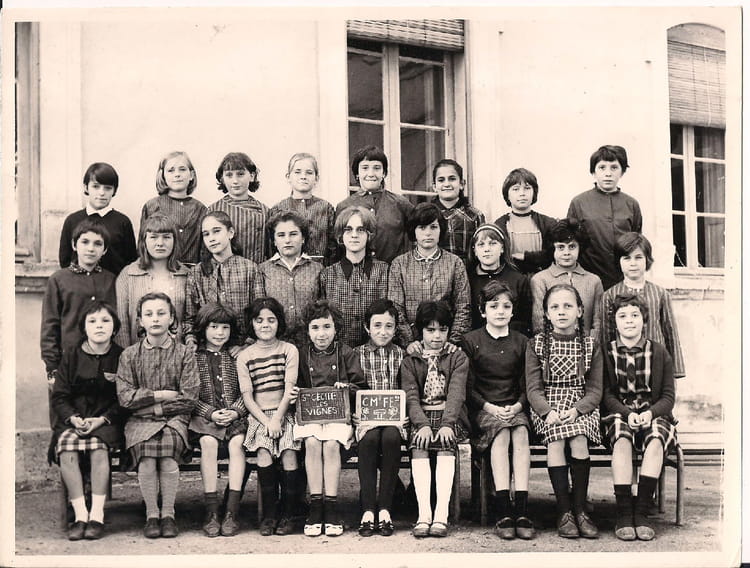 Photo de classe CM2 de 1966, Ecole Louis Gauthier (Sainte Cecile Les