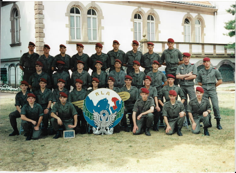 Photo de classe RLA Montigny les Metz 08/96 de 1996, Régiment De Livraison Par Air (Rla Photo de classe RLA Montigny les Metz 08/96 de 1996, Régiment De Livraison Par Air (Rla