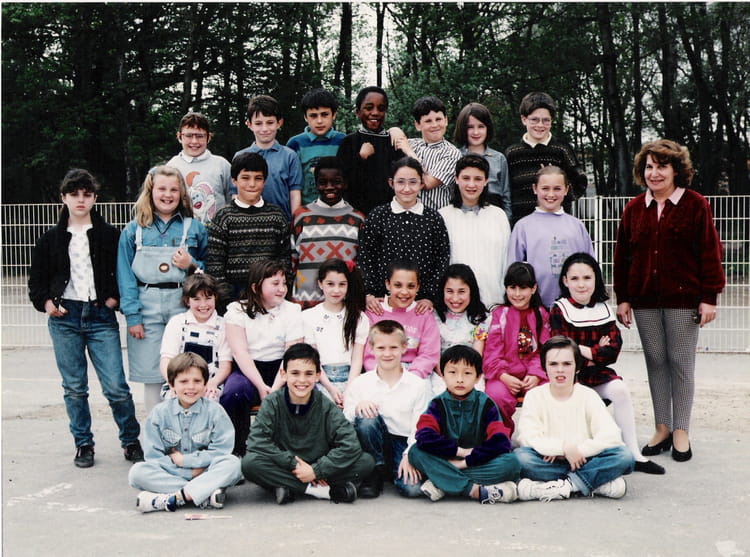 Photo de classe CM2 de 1992, MARCEL LELONG Copains d'avant