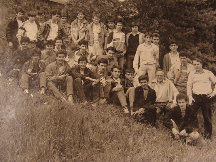 Photo de classe Seconde 1 de 1985, Lycée Saintebarbe Copains d'avant