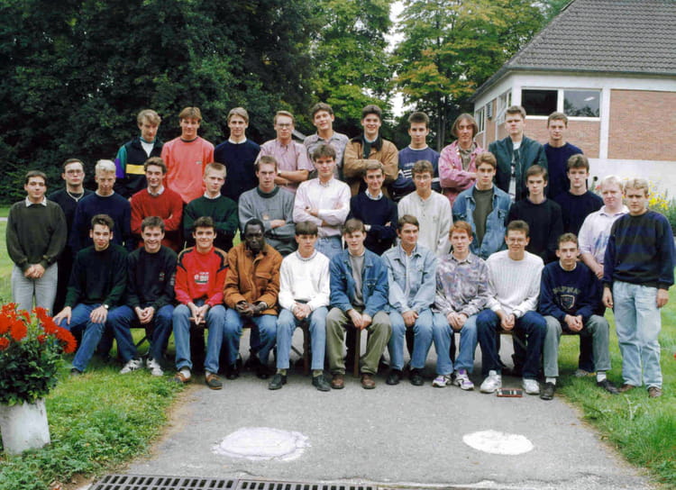 Photo de classe 1 er B de 1992, Ecole D'agriculture Saintemaure