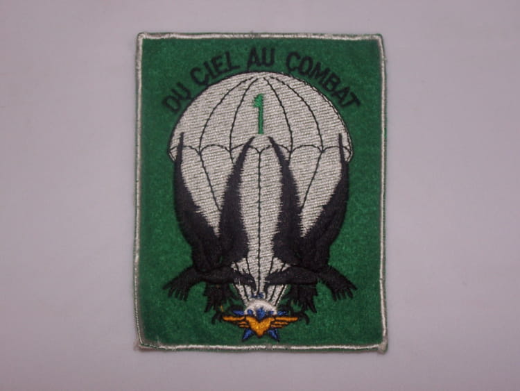 Écusson Militaire – 1er Régiment De Chasseurs Parachutistes (Neuf, France)