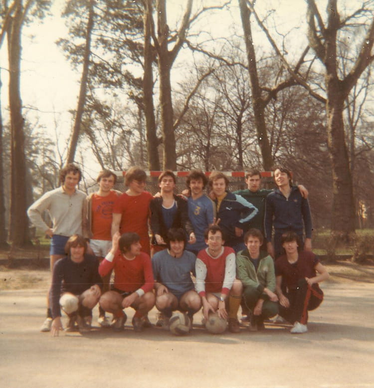 Photo de classe TS21EN de 1982, Lycée Henri Loritz Copains d'avant