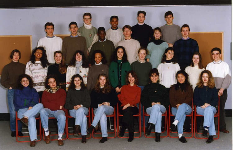Photo de classe BTS Commerce International 1ère année de 1992, Bts ...