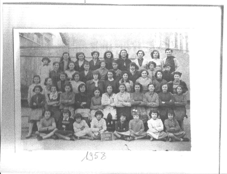 Photo de classe ? de 1953, ECOLE SAINTE SOPHIE Copains d'avant