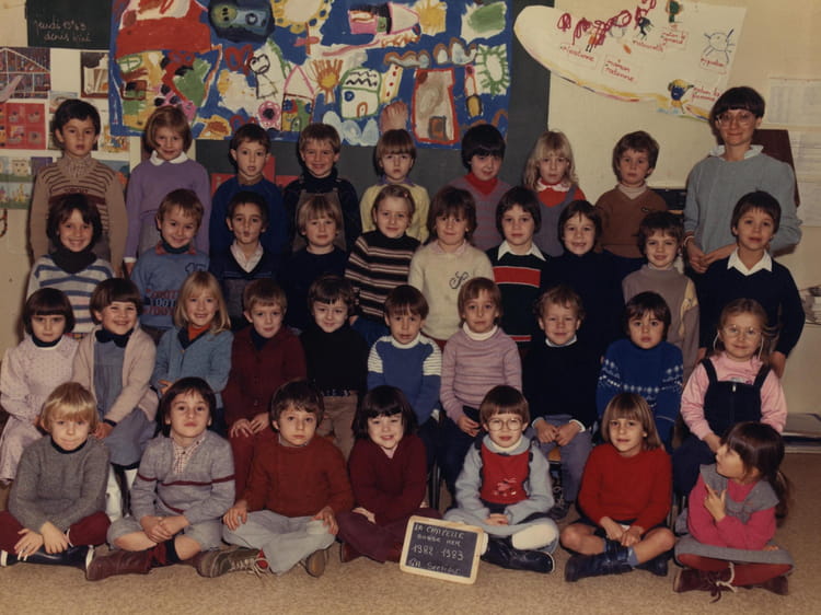 Photo de classe 1982-1983 Grande Section de 1982, ECOLE SAINTE MARIE ...