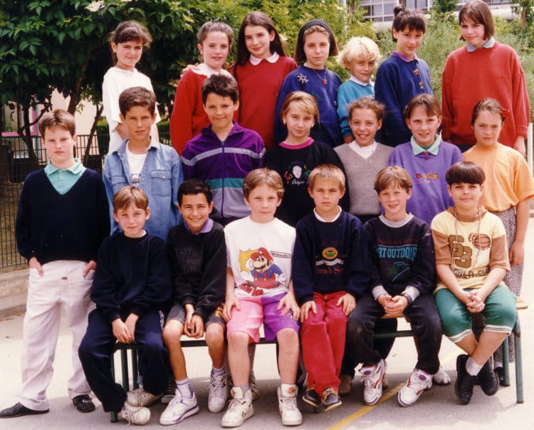 Photo de classe CM2(-CM1) de 1991, ECOLE MICHEL LOUISE - Copains d'avant