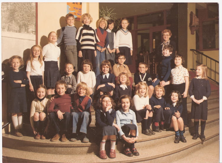Photo de classe Annee et classe dans les annee 70 de 1975, Collège