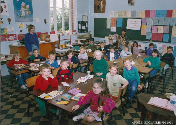 Photo de classe CP de 1991, Ecole Principale (Humbert) Copains d'avant