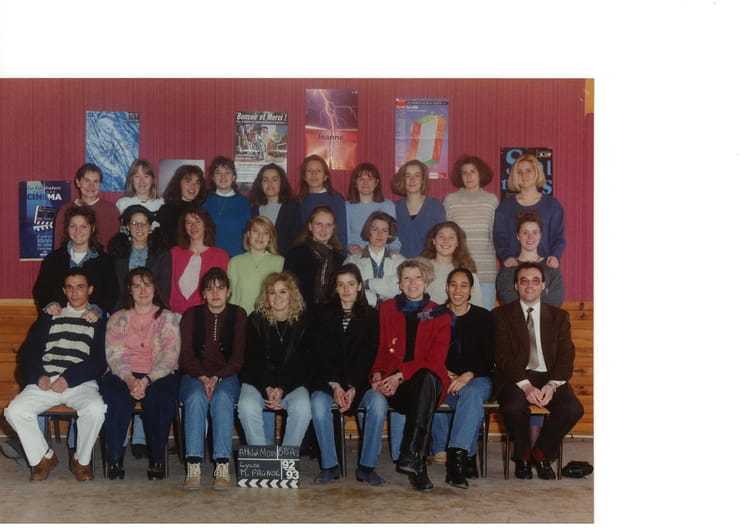 Photo de classe BTS AC1 de 1992, BTS ACTION CO - Copains d'avant
