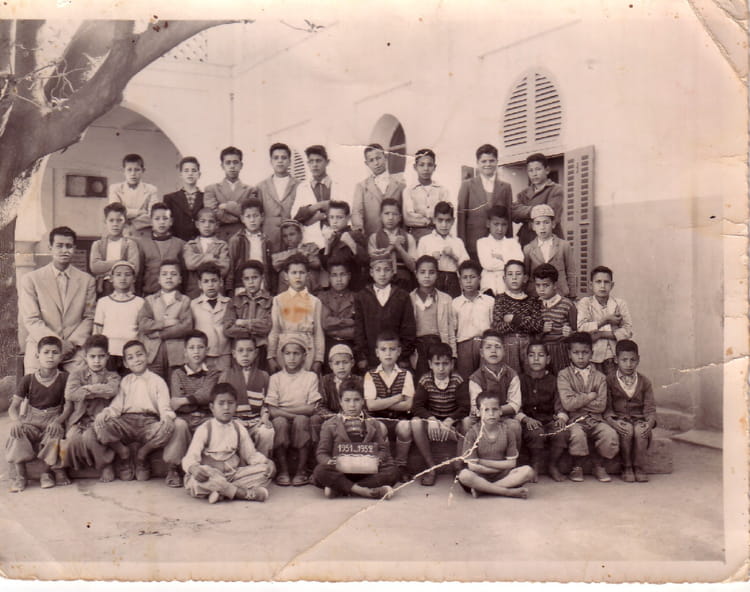 Photo de classe Classe de 5° Année de 1951, Ecole Sidi Ziane Copains