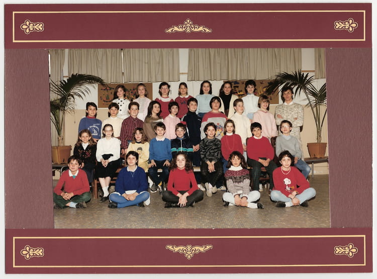 Photo de classe 6ème C 19871988 Sannois de 1987, COLLEGE NOTRE DAME