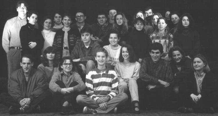 Photo de classe BTS Commerce International 93/94 2nde année de 1993 ...