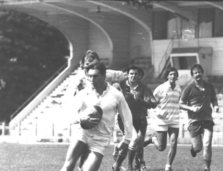 Héliogravure Originale 1935 – Stade Jean-Bouin – Racing Club De Paris Vs Toulon – Vintage