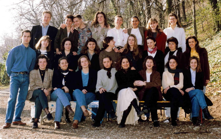 Photo de classe BTS CI 1991/92/93 de 1992, BTS DE COMMERCE ...