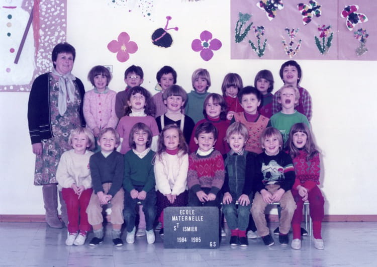 Photo de classe Maternelle Moyenne & Grande Section de 1984, Ecole Clos