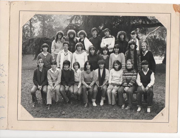 Photo de classe A5 de 1980, Lycée Privé Saintemarie Des Champs