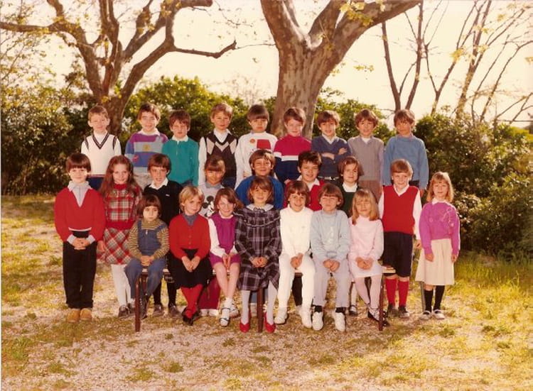 Photo de classe 1983 1984 CP de 1983, ECOLE FLOTTE - Copains d'avant