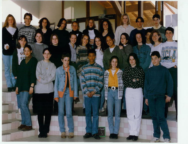 Photo de classe Premiere ES 3 de 1996, Lycée Jean Monnet - Copains d'avant