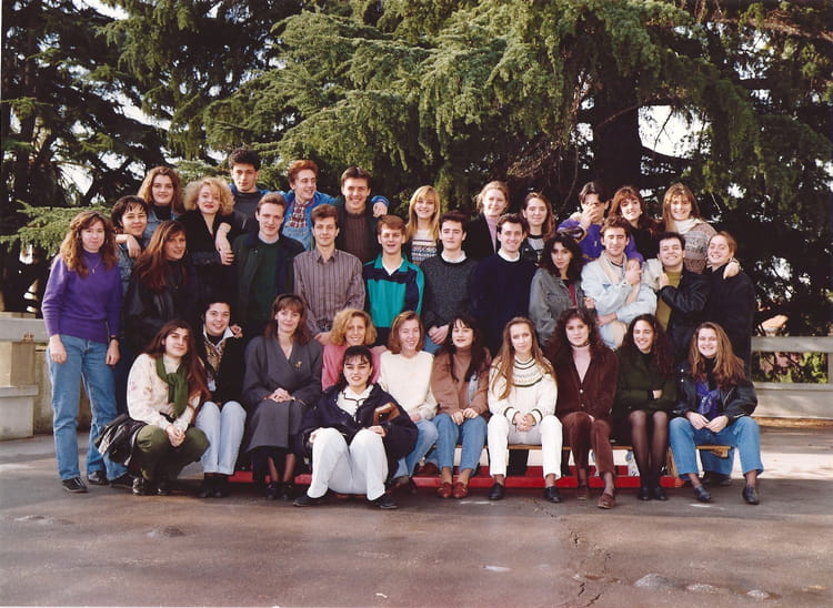 Photo de classe BTS CI 1° 1990-91 de 1990, Lycée Bristol - Copains d'avant