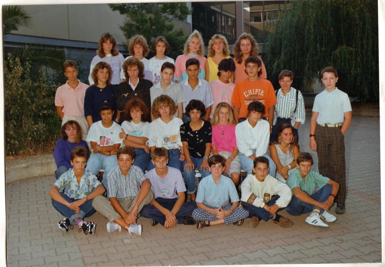 Photo de classe 3eme 6 de 1988, Collège Henri Bosco La Valette Du Var