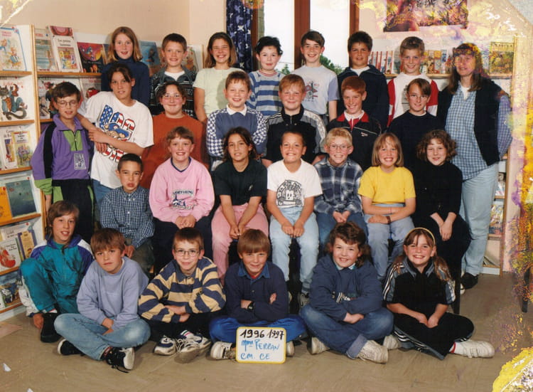 Photo de classe CM1CM2 de 1996, Ecole (Saint Vigor D Ymonville) Copains d'avant