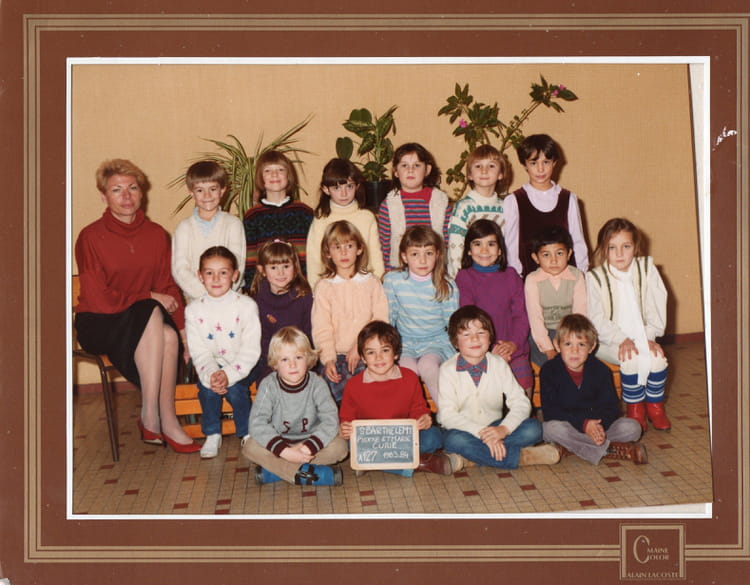 Photo de classe Cp de 1983, ECOLE PIERRE ET MARIE CURIE - Copains d'avant