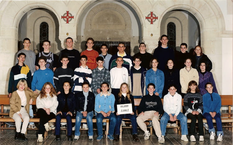 Photo de classe 3e F de 1999, Collège Saintlouis De Gonzague Copains