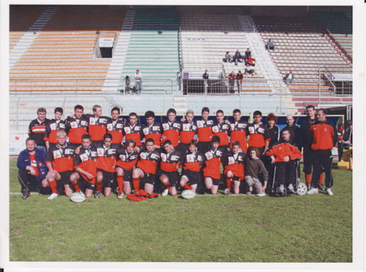 Carte d'invitation sport Rugby Rugby Club Corse de Toulon 1970