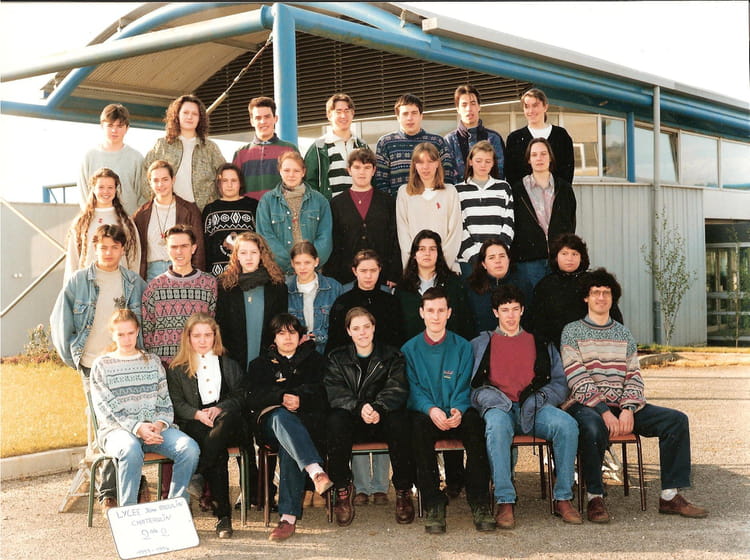 Photo de classe 2nde 2 de 1994, Lycée Jean Moulin - Copains d'avant