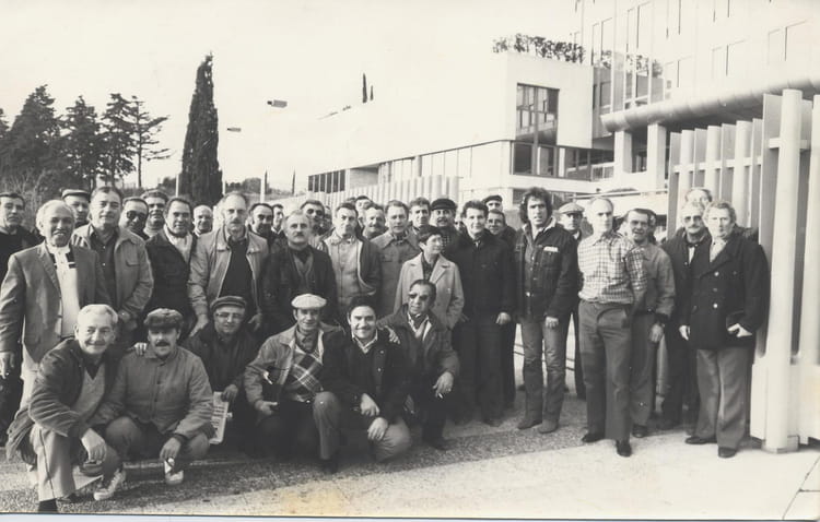 Photo Tirage Argentique 18x24 – Lancement Ferry Napoléon 1959 – La Seyne-sur-Mer