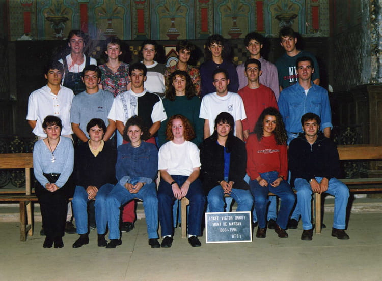 Photo de classe BTS FORCE DE VENTE de 1993, Lycée Victor Duruy ...