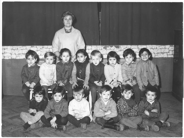 Photo de classe Maternelle 19661967 de 1966, ECOLE NOTRE DAME DU