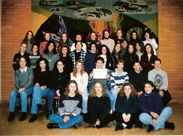 Photo de classe 2nde 8 de 1995, Lycée Jean Moulin - Copains d'avant