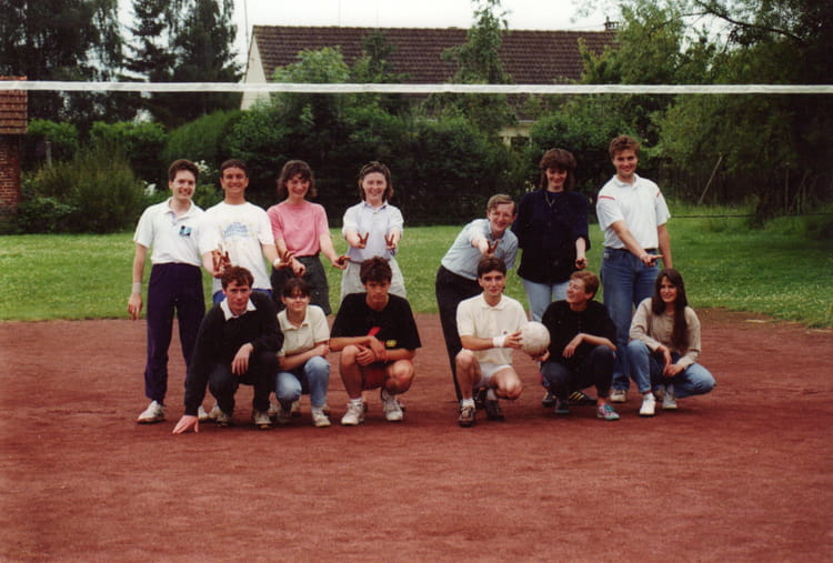 Photo de classe BTS Compta de 1991, ST ES FORMATION - Copains d'avant