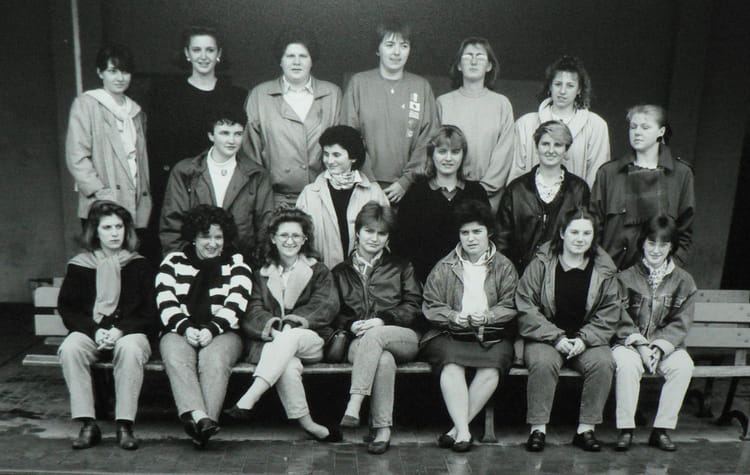 Photo de classe BTS commercial bilingue 2ème année 1990-1991 de 1991 ...
