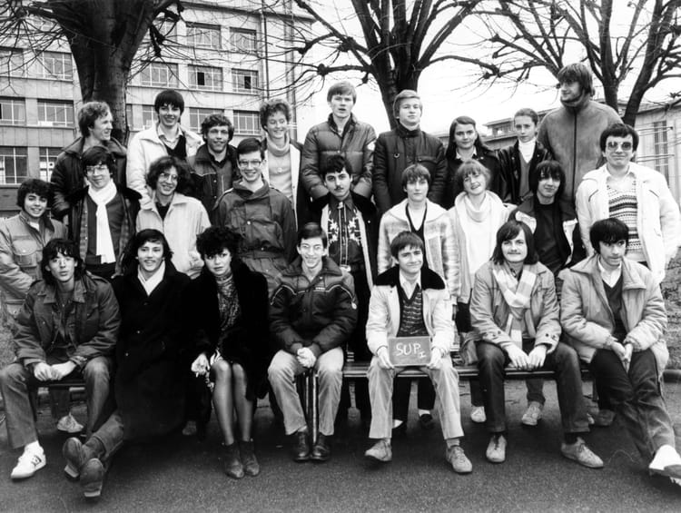 Photo de classe Math Sup 1 de 1983, Lycée Marcelin Berthelot - Copains ...