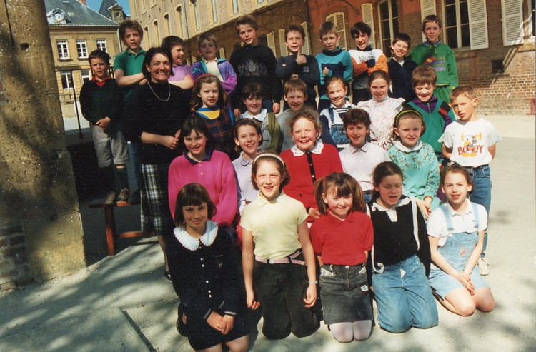 Photo De Classe CE2 1990 1991 002 De 1990 Ecole Saint Louis Vouziers 
