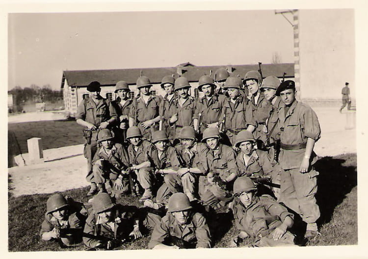 Photo de classe Peloton élèves gradés au 503 RCC de 1957, 503 Rcc ...